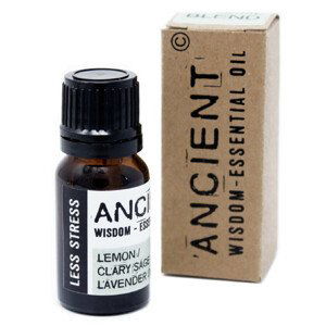 Ancient Wisdom Citron - Šalvěj - Levandule Směs esenciálních olejů MÉNĚ STRESU- 10 ml