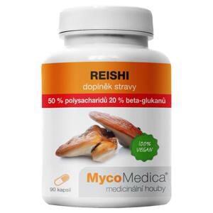 MycoMedica   Reishi 50 %  - 90 rostlinných kapslí