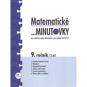 Matematické minutovky 9.ročník - 2.díl - Mgr. Miroslav Hricz