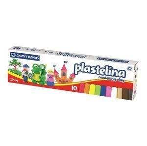 Centropen Plastelína 200 g - 10 barev