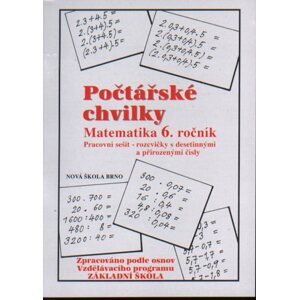 Počtářské chvilky - pracovní sešit pro 6.ročník ZŠ - Rosecká Zdena