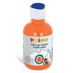 Barva na textil PRIMO, 300 ml - oranžová