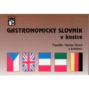 Gastronomický slovník v kostce - čtyřjazyčný - Šmíd Václav