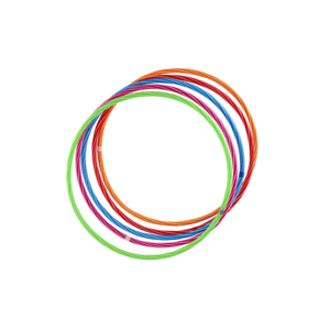 Obruč Hula hop průměr 60 cm - mix barev