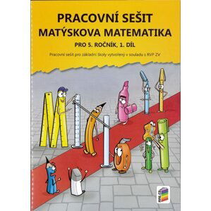 Matýskova matematika 5 - pracovní sešit 1. díl - Novotný M., Novák F.