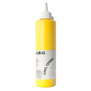 Akrylová barva LUKAS "Cryl Terzia" 500 ml - kadmium žluté světlé