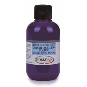 Akrylová barva Hobby Art, lesklá 250 ml - fialová