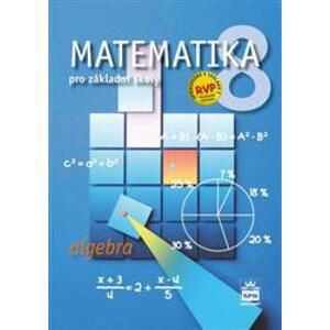 Matematika 8.r. ZŠ, algebra - učebnice - Zdeněk Půlpán