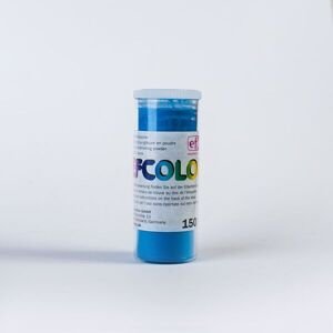 Efcolor - Smaltovací prášek, 10 ml - modrý