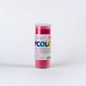 Efcolor - Smaltovací prášek, 10 ml - průhledný červený
