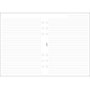 Filofax Poznámkový papír linkovaný pro diář A5