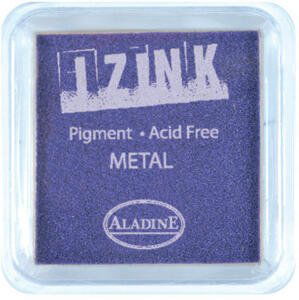 Inkoust IZINK mini, pomaluschnoucí - metalická fialová