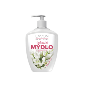 Lavon tekuté mýdlo s pumpičkou 500 ml - sněženka (bílé)
