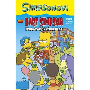 Simpsonovi - Bart Simpson 1/2018 - Prodavač šprťouchlat - Groening Matt