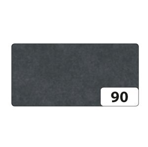 Hedvábný papír 50 × 70 cm, 20 g, 26 listů - barva černá