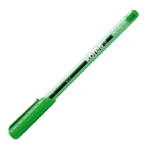 Kores Kuličkové pero K1 Pen Super Slide 1 mm - zelené