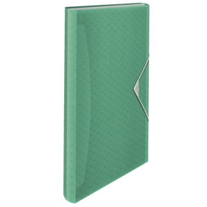 Aktovka na spisy Esselte Colour'Ice A4, 6 přihrádek - ledově zelená