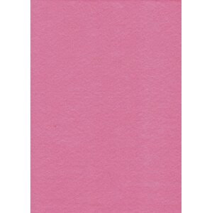 Dekorační filc A4 - růžový (1 ks)