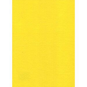 Dekorační filc A4 - žlutý (1 ks)