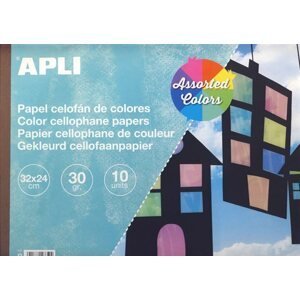 APLI Celofánová folie 30 g - mix barev