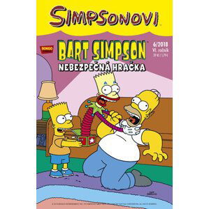 Simpsonovi - Bart Simpson 8/2018 - Nebezpečná hračka - kolektiv autorů