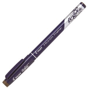 Pilot FriXion Fineliner Gumovací liner - hnědý