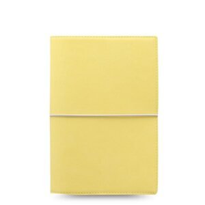 Filofax Kroužkový diář 2024 Domino Soft osobní - pastelově žlutý