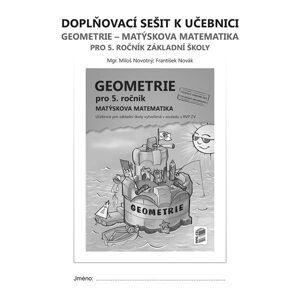 Geometrie 5 - doplňkový sešit k učebnici Geometrie - Matýskova matematika