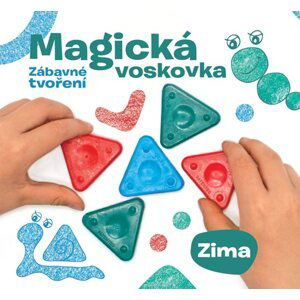 Kniha "MAGICKÁ VOSKOVKA", díl 4 "ZIMA" (inspirace+voskovky+výseky)