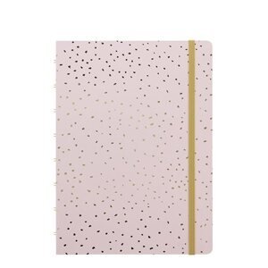 Filofax Notebook Confetti Rose Quartz poznámkový blok A5