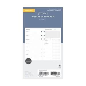 Filofax Nedatovaná náplň pro diář/Clipbook osobní - wellness plánování