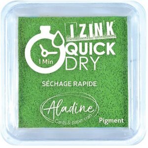 Razítkovací polštářek Izink Quick Dry, rychle schnoucí - zelená