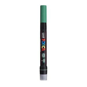 Akrylový popisovač POSCA, PCF-350, štětcový hrot 8 mm, zelený
