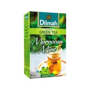 Dilmah zelený čaj 20 × 1,5 g - Moroccan Mint