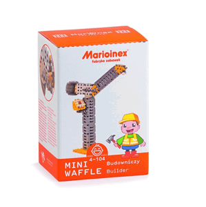 Marioinex MINI WAFLE – Stavitel (střední)