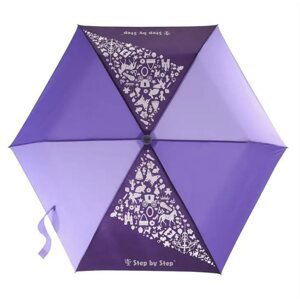 Dětský skládací deštník s magickým efektem, Purple