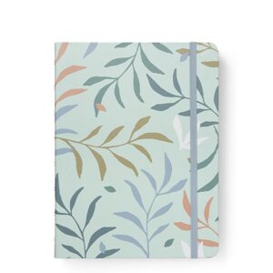 Filofax Notebook Botanical mint poznámkový blok A5