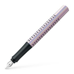 Plnicí pero Faber-Castell Grip Edition Glam, F - perleťová