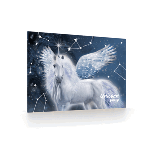 Podložka na stůl 60 × 40 cm - Unicorn galaxy