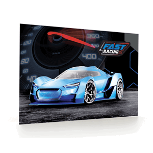 Podložka na stůl 60 × 40 cm - Fast racing/Auto