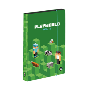 Desky na sešity s boxem A5 Jumbo - Playworld 2023