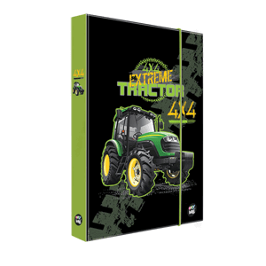 Desky na sešity s boxem A5 - Traktor 2023
