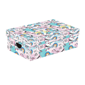 Krabice lamino 35,5 × 24 × 9 cm - Unicorn
