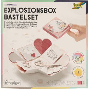 Explodující box - kreativní set - ROMANTIK