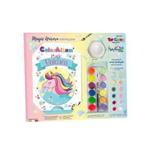 Kreativní sada Toy Color Magic Unicorn coloring box