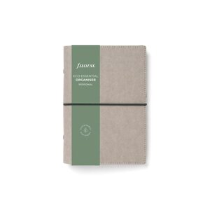 Kroužkový diář 2024 Filofax Eco Essentials osobní - ash grey