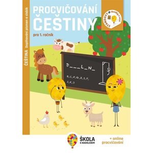 Procvičování češtiny pro 1. ročník - Doplňování písmen a slabik