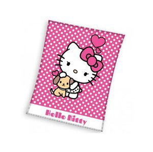 Dětská deka HELLO KITTY PUPPIE