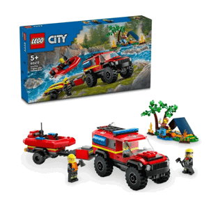 LEGO® City 60412 Hasičský vůz 4 x 4 a záchranný člun