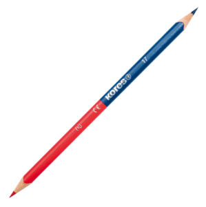 Kores Učitelská tužka Twin - červená/modrá